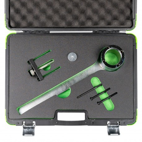 Kit de blocage vilebrequin Jaguar Land Rover anti-rotation pour poulie 4.0 à 4.4L