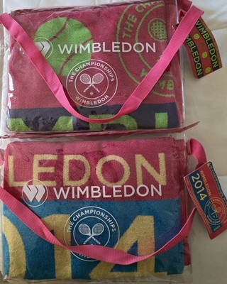 NEW WITH TAGS. TWO WIMBLETON BEACH TOWELS  BY CHRISTY