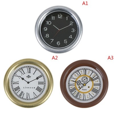 1:12 Dollhouse miniature wall clock doll house miniaturas home decor DSYH