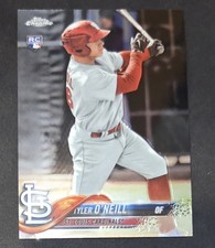 2018 Topps Chrome Tyler O'Neill Rookie Card RC St. Louis Cardinals/Orioles #35