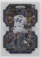 2022 Panini Prizm Tier II White Donut Circle Prizm 5/5 Zach Reks #116 12jy