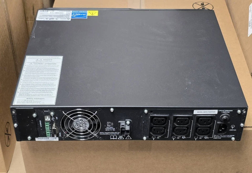 Emerson GXT4-700RT230E Tower / Rack Mountable LIEBERT GXT4 #651TAWB34PR3 - Image 2 of 4