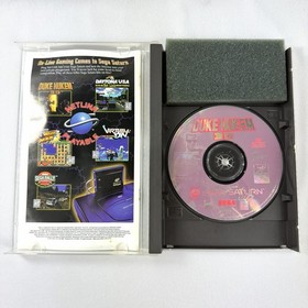 Duke Nukem 3D for Sega Saturn - CIB Complete in Box + Reg Card EXCELLENT DISC