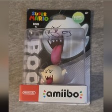 amiibo Boo brilla en la oscuridad super Mario