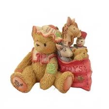 Enesco Cherished Teddies, Carolyn, Wishing You All Good Things, 1993
