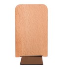  Buchstützen aus Holz im Landhausstil, Konstruktion aus Holz und Metall,