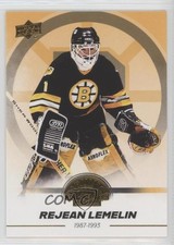 2023-24 Upper Deck Boston Bruins Centennial Rejean Lemelin #30 0c3