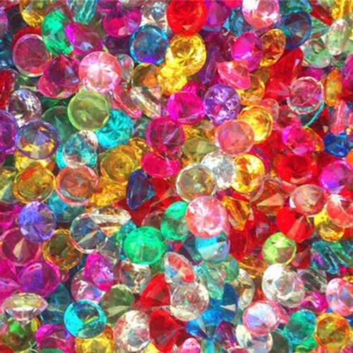 Acrylic Pirate Gems Filler Props Great for Pretend Time and Treasure Hunting - Picture 23 of 55