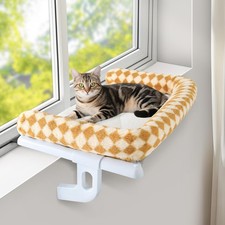 Sunhoo Cat Window Perch Hammock Sturdy Windowsill Bed Seat for Large Cats No Dri