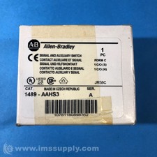 Allen Bradley 1489-AAHS3 Series A Signal and Auxiliary Switch FNOB