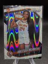 2025 Panini WNBA Prizm White Seismic Prizm Variation Aneesah Morrow #146 Sun RC