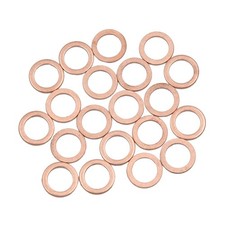 20pcs 8mm Dia Interne Rondelles en cuivre étanchéité joint véhicule bateau
