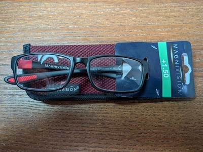 Foster Grant Magnivision Lesebrille +1,50 mit Etui