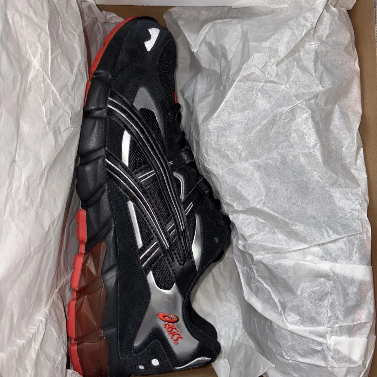 ASICS GEL-Kayano 5 KZN Black/Red for Sale | Authenticity