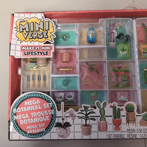 MGA's Miniverse - Make It Mini Lifestyle Mega Botanical Set - Limited Time Toy - Picture 5 of 6