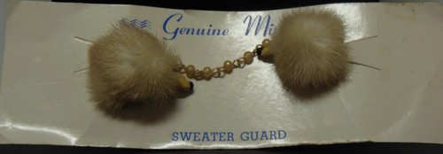 Genuine Mink Sweater Guards