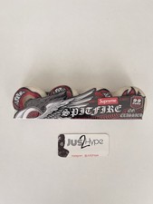 Supreme x Spitfire 99A Classic Urethane Skateboard Wheels 54mm Red