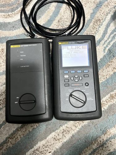 Fluke DSP-2000 CAT5 LAN Cable Analyzer Tester