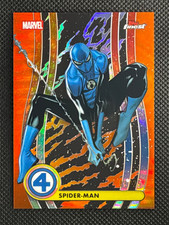 2026 Topps Finest Fantastic Four orange refractor - SPIDER-MAN /25