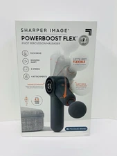 Sharper Image Powerboost Flex Pivot Percussion Massager 