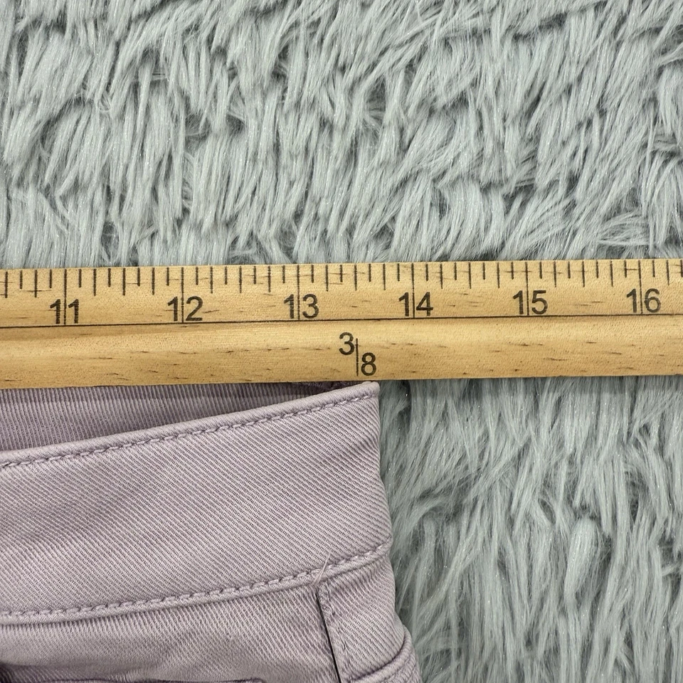 Pantalones de mezclilla Joie para mujer talla etiqueta-25/se ajusta-27 nuevos con etiquetas gris lila parque pierna ajustada cremallera Foto 4 de 4