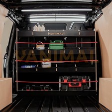 Ford Transit 2001-2013 Hexaboard Full-Width Bulkhead Van Racking