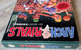 Arch Rivals EMBALAJE ORIGINAL ALEM&Aacute;N E instrucciones - Juego Nintendo NES PAL B Basket Brawl