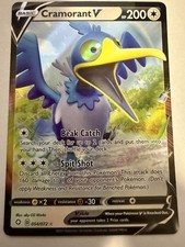 🔹Cramorant V 54/72 Full Art🔹 Shining Fates 2021 Pokemon TCG Card 