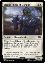 Errand-Rider of Gondor - Foil - The Lord of the Rings: Tales of Middle-earth (LTR)