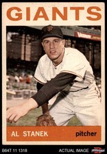 1964 Topps #99 Al Stanek Giants 3.5 - VG+