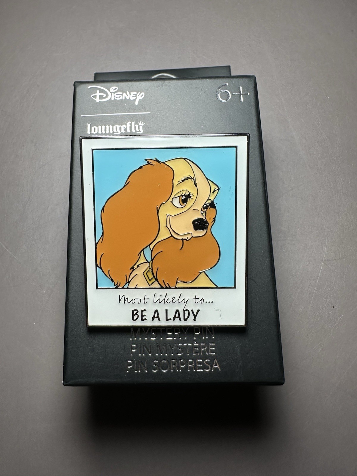 Loungefly Disney Yearbook Portrait - Lady 'Most Likely to Be A Lady' Pin 