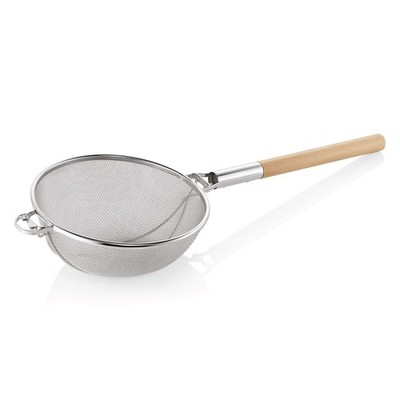 Sieb Großküchensieb Passiersieb Rundsieb CNS / Holzgriff Ø 30 cm oder 35 cm