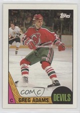 1987-88 Topps Greg Adams #135 fm0