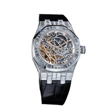 Audemars Piguet Royal Oak 15469BC.ZZ.D001CR.01 'High Jewelry' Double Balance