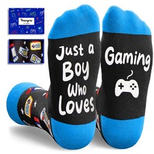 Gamer Socks for Teen Boys Video Game Gifts Children Funny Novelty Gaming Present