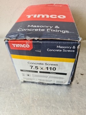 Timco Multi Fix Betonschrauben - Box mit 7,5 x 110