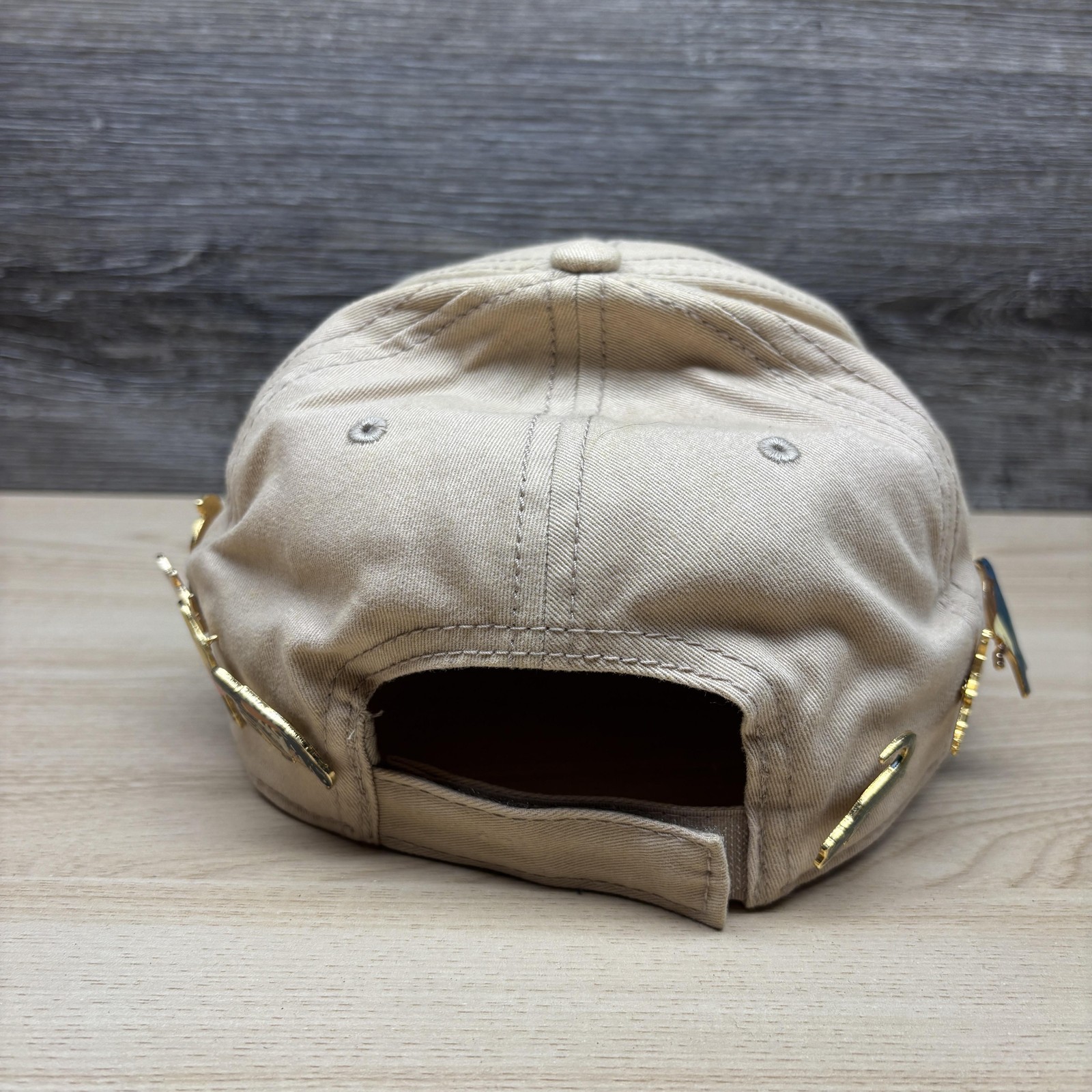 Universal Studios Florida Hat Cap Strap Back Tan … - image 5