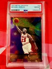 1997 Metal Universe 23 MICHAEL JORDAN PSA 10 Bulls Basketball Card Gem Mint