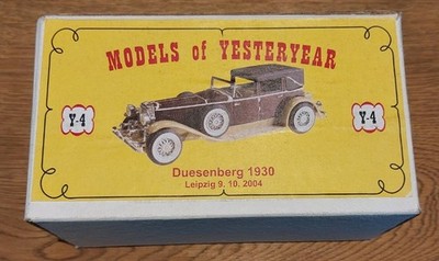 Matchbox YY004/C Duesenberg   Messe Leipzig 2004   Limitierung 100 Stk.   MIB