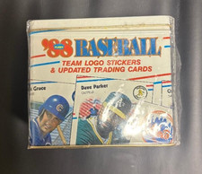 1988 Fleer Baseball Update Glossy Tin Box Complete Set FACTORY Updated Traded