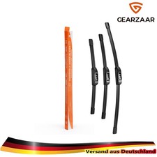 Scheibenwischer Wischerblatt Satz Geeignet für Ford Fiesta V Van 03-10 Schwarz