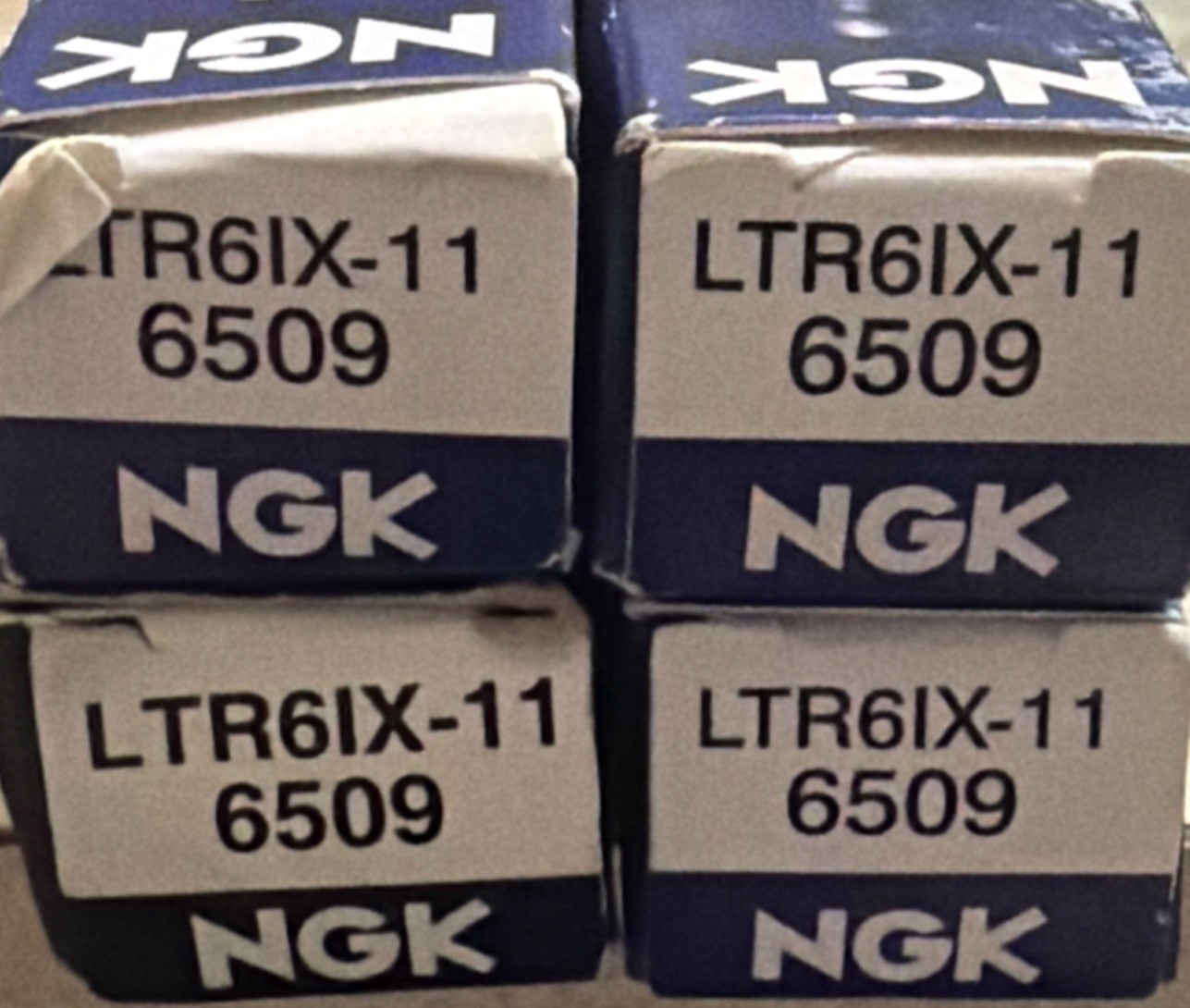 4 Pack Genuine NGK 6509 Iridium IX Spark Plugs LTR6IX-11 for Mazda MX-5 Miata