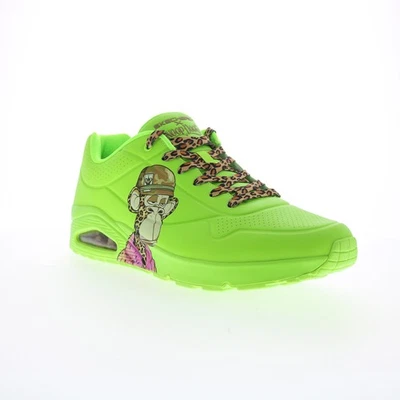 Skechers Uno Dr. Bombay Snoop Dogg Herren Grün Synthetik Sportschuh