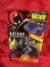 VTG Batman The Animated Series 1992 Kenner Turbo Sound Batcycle NIB