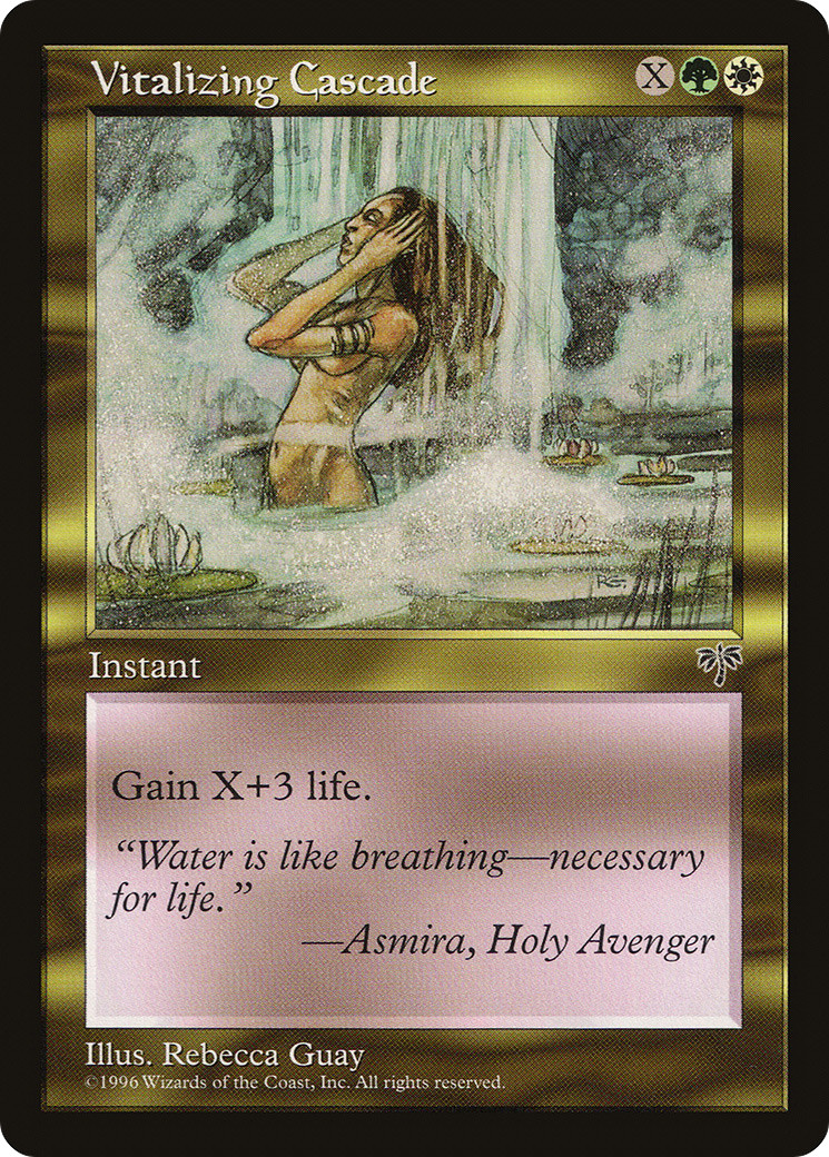 Vitalizing Cascade (MP) Mirage MIR Magic MTG