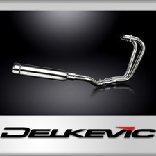 Honda CB400N CB250N Super Dream Hawk 78-85 Exhaust 2-1 410mm Bull Nose Stainless
