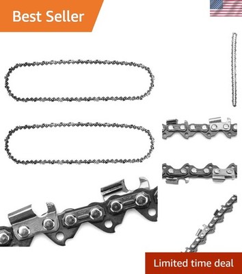 Universal Compatibility 20'' Chainsaw Chain - Smooth Cuts & Minimum Vibration