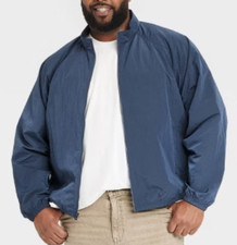 NEW Goodfellow  Co. Men's Water Resistant Windbreaker Jacket Size 3XLT