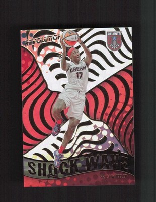 2022 Panini Revolution WNBA #10 Erica Wheeler Shock Wave