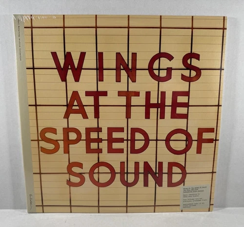 Paul McCartney Wings AT THE SPEED OF SOUND 180g 2LP Archive Collection Sealed